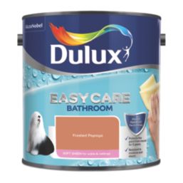 Dulux Easycare 2.5Ltr Frosted Papaya Soft Sheen Emulsion Bathroom Paint