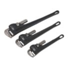 Forge Steel  Pipe Wrench Set 3 Pieces