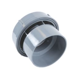 FloPlast  Solvent Weld Air Admittance Valve Grey 110mm