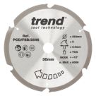 Trend PCD/FSB/2546 Multi-Material Circular Saw Blade 254mm x 30mm 6T