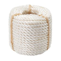 Essentials Twisted Rope White 8mm x 20m