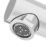 Swirl Bonda Chrome 250mm Standard Round Head Mono Basin Mixer Tap