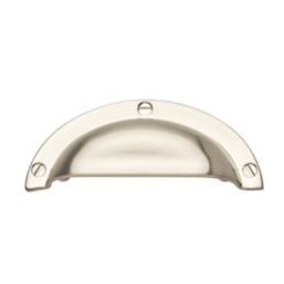 Elite Knobs & Handles  Shell Pull Handle Brushed Nickel 94mm