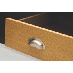 Elite Knobs & Handles  Shell Pull Handle Brushed Nickel 94mm