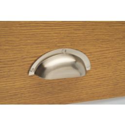 Elite Knobs & Handles  Shell Pull Handle Brushed Nickel 94mm