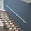 Rothley  Steel Handrail Kit Matt White 3600mm
