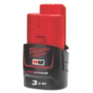 Milwaukee M12 B3 12V 3.0Ah Li-Ion RedLithium Battery