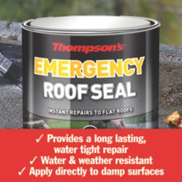 Thompsons  Emergency Roof Seal Black 1Ltr