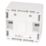 Hager Sollysta WMPB1/46 1-Gang Surface Pattress  Back Box 46mm