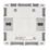 Hager Sollysta WMPB1/46 1-Gang Surface Pattress  Back Box 46mm