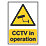 "CCTV In Operation" Sign 210mm x 148mm