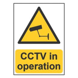 Essentials "CCTV In Operation" Sign 210mm x 148mm