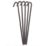 Apollo Galvanised Outdoor Pegs 300mm 5 Pack