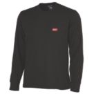 Milwaukee  Long Sleeve T-Shirt Black X Large 46-48" Chest