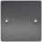 LAP  1-Gang Blanking Plate Black Nickel