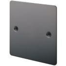 LAP  1-Gang Blanking Plate Black Nickel