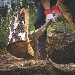 Roughneck Hickory Handle Splitting Maul 4 1/2lb (2.0kg)