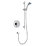 Mira Element BIV Rear-Fed Concealed Chrome Thermostatic Mixer Shower