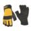 DEWALT Performance Fingerless Fingerless Gloves Black / Yellow Medium
