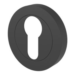 Smith & Locke Lormel Euro Escutcheon (Pair) Matt Black 50mm