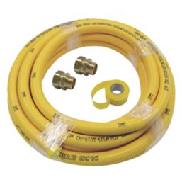 Teslaflex Gas Fitting Starter Kit 25.2mm 10m DN28 4 Pieces