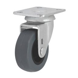 Essentials Heavy Duty TPR Swivel Castor 50mm Grey