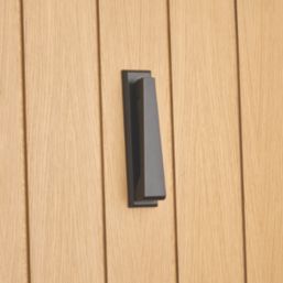 Hardware Solutions Door Knocker Contemporary Matt Black 40mm x 165mm