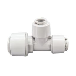 FloPlast FloFit+ Plastic Push-Fit Reducing Tee 22mm x 15mm x 15mm