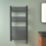 Flomasta 1100mm x 500mm 853BTU Grey Flat Electric Towel Radiator
