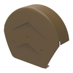 Manthorpe Brown Ridge End Caps 2 Pack
