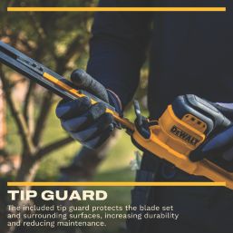 DEWALT  DCMHT520N-XJ 20cm 18V Li-Ion XR Brushless Cordless Compact Hedge Trimmer - Bare