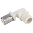 Purmo  Plastic Press-Fit Adapting 90° Male Elbow 1/2" x 20mm