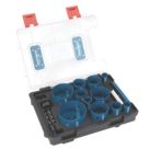 Erbauer  11-Saw Multi-Material Holesaw Set