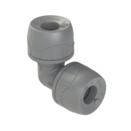 PolyPlumb Enhanced  Plastic Push-Fit Equal 90° Elbow 10mm
