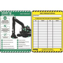 Scafftag  Excavator Tag Kit 7 Piece Set