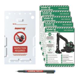 Scafftag  Excavator Tag Kit 7 Piece Set