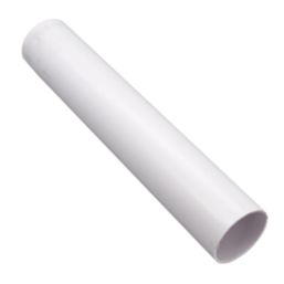 FloPlast Solvent Weld Pipes White 50mm x 3m