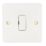 Hager Sollysta WMSU83 13A Unswitched Fused Spur  White with White Inserts
