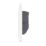 Hager Sollysta WMSU83 13A Unswitched Fused Spur  White with White Inserts