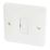 Hager Sollysta WMSU83 13A Unswitched Fused Spur  White with White Inserts