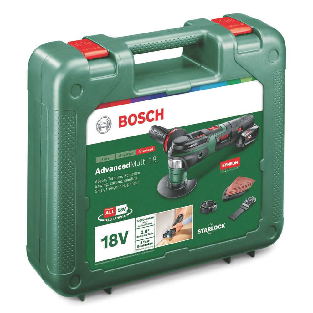 Bosch GOP 40-30 400W Electric Multi-Cutter & 15 Accessories 230V - Screwfix