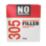 No Nonsense 305 Powder Filler White 2kg