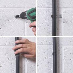 D-Line Wrap & Lock Design Fire Rated EV Fixing 16-21mm 20 Pack