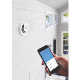 Vent-Axia 409802 Lo-Carbon  100mm (3 3/4") Axial Bathroom App Controlled Extraction Fan  White 230V