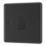 LAP  20A 16AX 1-Gang Intermediate Switch Matt Black with Black Inserts