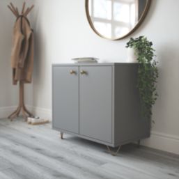 Rothley 2-Pin Hairpin Furniture Leg Antique Brass 100mm