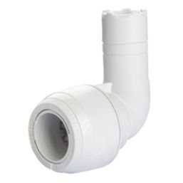 Hep2O  Plastic Push-Fit Equal 90° Keyless Stem Elbow 22mm