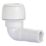 Hep2O  Plastic Push-Fit Equal 90° Keyless Stem Elbow 22mm