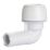 Hep2O  Plastic Push-Fit Equal 90° Keyless Stem Elbow 22mm