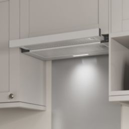 Essentials  Cooker Hood 598mm Stainless Steel